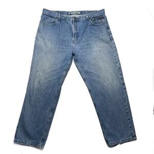 Harley Davidson Genuine Motor Clothes Straight Leg Denim Jeans Men's 42 Biker